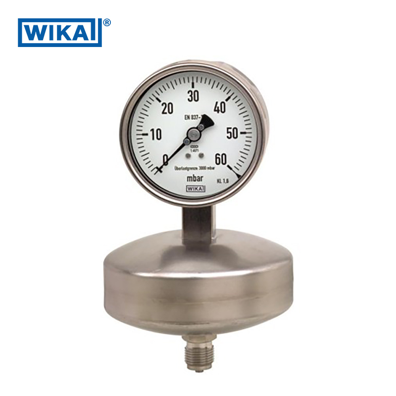 WIKA 632.51 Diaphragm Box Pressure Gauge