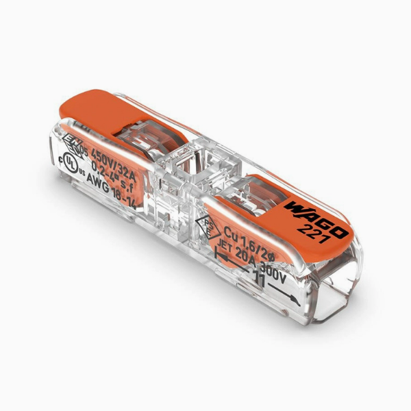 Wago wiring terminal block and wire connector