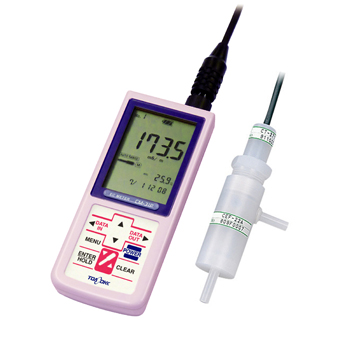 Portable conductivity meter for pure water, CM-31P-W