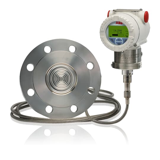 266GRT gauge pressure transmitter with remote installation membrane box seal